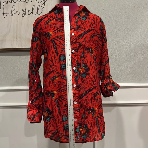 EMILY PHILLIPS NASHVILLE USA BUTTON UP SHIRT SZ 4 #1452 - Picture 4 of 8